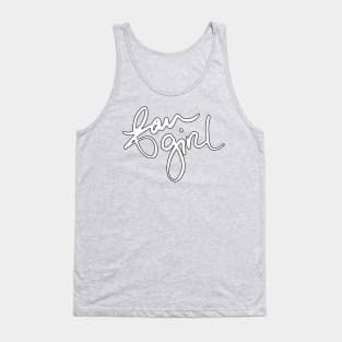 Fangirl [white] Tank Top